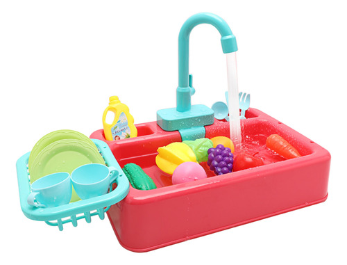 Juego De Cocina Toys, Analógico, Eléctrico, Lavaplatos, Freg