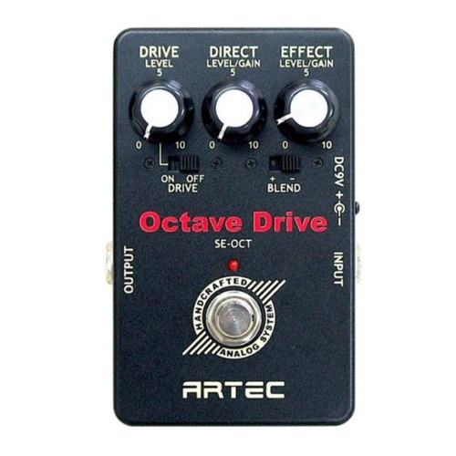 Artec Se-oct Fuzz Octave Pedal Fuzz Octavador Para Guitarra