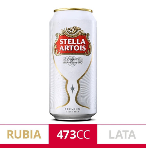 Stella Artois Lata 473 Ml