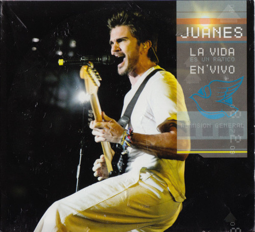 Cd Doble + Dvd Juanes La Vida Es Un Ratico En Vivo Innovatec Versión Del Álbum Edición Limitada