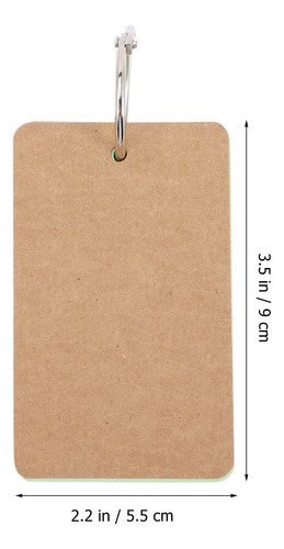 6 Tarjetas Didácticas Multicolores, Tarjetas Didácticas En B
