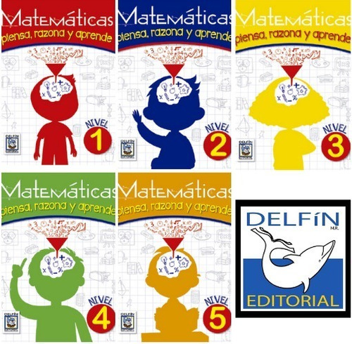 5 Guías Escolares Matemáticas Y Razonamiento Para Primaria