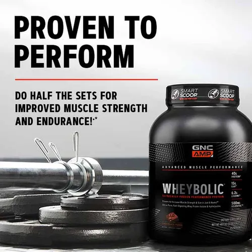 Proteína En Polvo Gnc Amp Wheybolic Targeted Muscle, 25 Porc