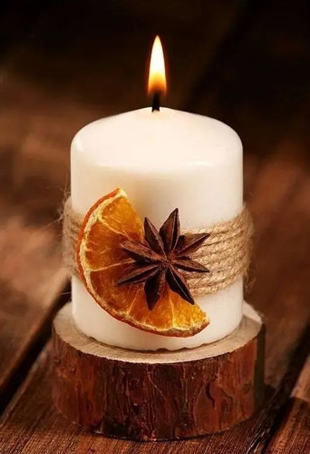 Rodajas Naranjas Deshidratadas X50u Para Cocteria,velas, Etc