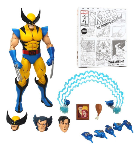 Figura  Wolverine Xmen The Animated Series 1/6 Px Exclusive