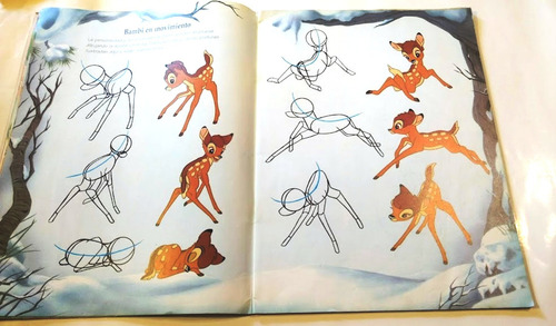 Bambi - Como Dibujarlo - Libro - Disney's - Ediciones B (Usado)