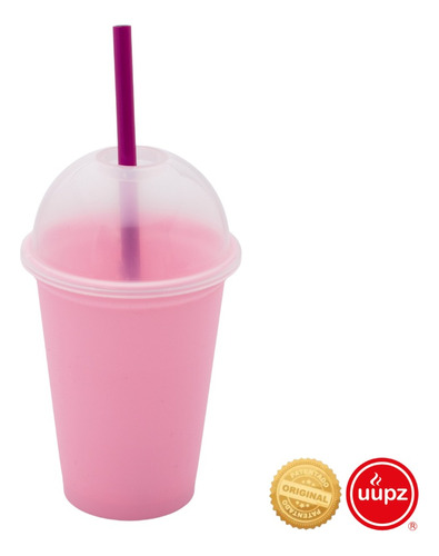 30 Vasos Tipo Bolo Para Fiesta- Candy Bar Mini Saturn 12 Oz Color Rosa Pastel