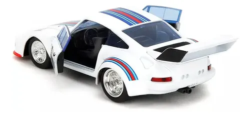 Porsche 935 911 RSR Turbo ミニカー 3台セット Porsche 935 Turbo Transformers Jada 1:32 Miniatura Branca Metal