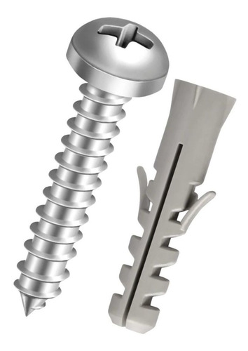Kit C/ 35 Parafuso 4,2x32 Inox 304 Phillips Com Bucha S6