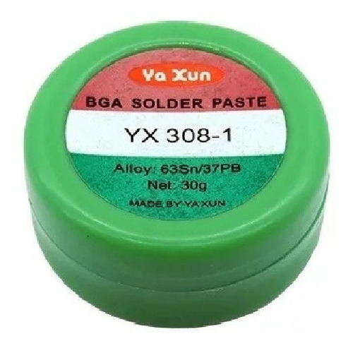 Estaño En Pasta Soldar Yaxun Yx 308-1 Yx 308 1 30g 