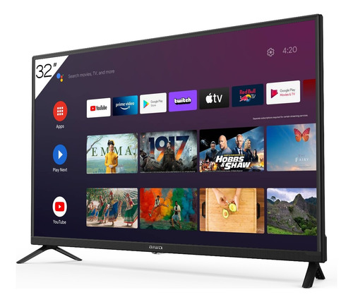 Smart Tv Android Hd Aiwa Bluetooth Google Assistant 32 In