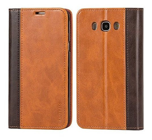 Funda Galaxy J7 2016 Casemulbess Bookstyle Funda De Cuero Co