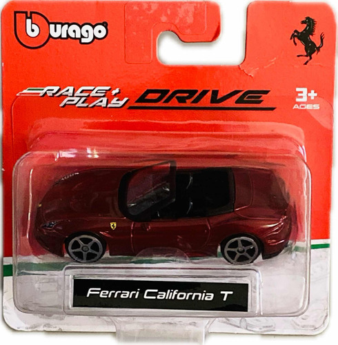 Burago Ferrari California T Guinda Race + Play 1:64 | 2023