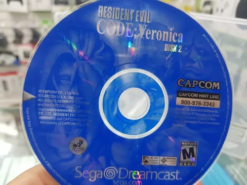 Resident Evil Code Veronica Original - Sega Dreamcast