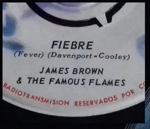 Single James Brown - Fiebre 