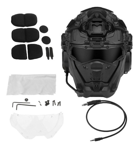 Casco Robotic Sru Tactical Asalto Táctico Auricular Airsoft 