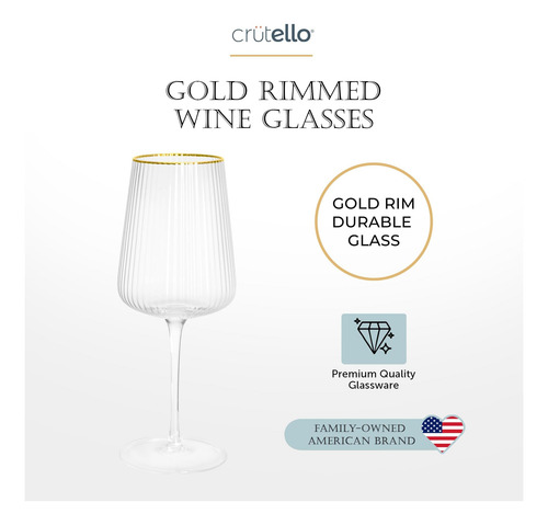 Cueras De Vino Modernas De Crutello - Veltalina Estriada Úni