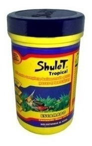 Imagen 5 de 6 de Alimento Escamas Shulet Tropical 150g Peces De Agua Tropical