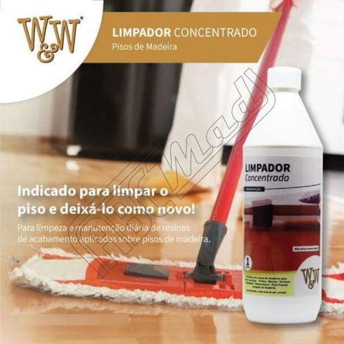 Detergente Limpador Pisos | Madeira Taco Laminado Vinílico