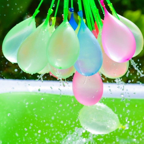 Imagem 1 de 7 de 333 Unid. Bexiga De Água Water Ballons Brincadeiras De Verão