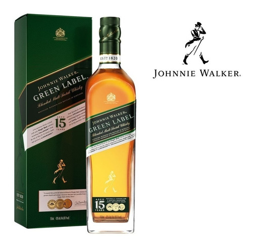 Johnnie Walker Green Label 15 Years 750cc