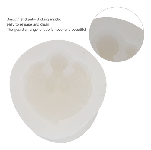 Molde De Silicona Transparente Con Forma De Ángel Guardián H