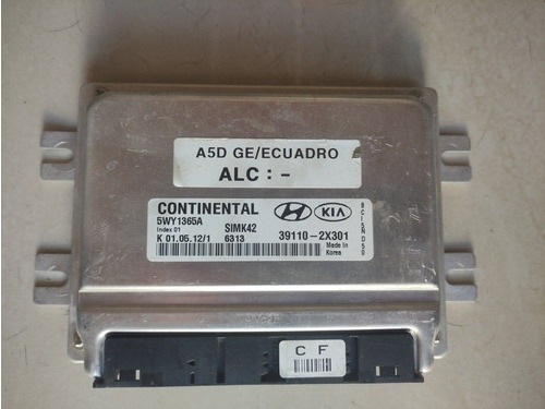 Computadora De Motor Kia Rio Año 2012