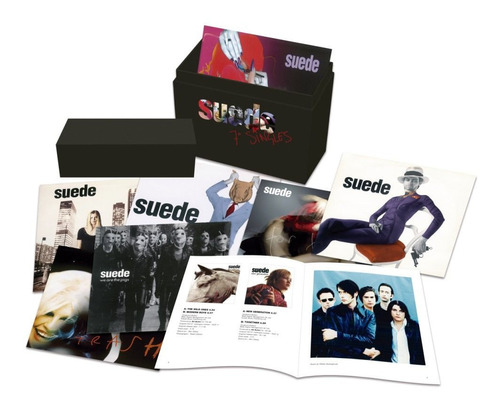  Suede - 7  Singles Box Set Vinilos