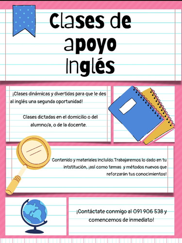 Clases De Apoyo De Inglés 