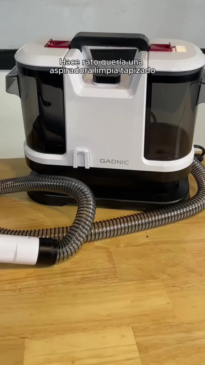Aspiradora Limpia Tapizados Gadnic 700W Doble Tanque Succion Potente Accesorios Intercambiables - imagen 9