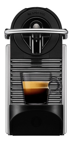 Nespresso Pixie Alumínio, Cafeteira 110v D61 Cor Alumínio