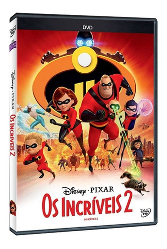 Dvd - Os Incríveis 2 - Filme Disney Pixar - Original Lacrado
