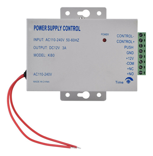 Sistema De Acceso A La Puerta K80 Control De Fuente De Alime