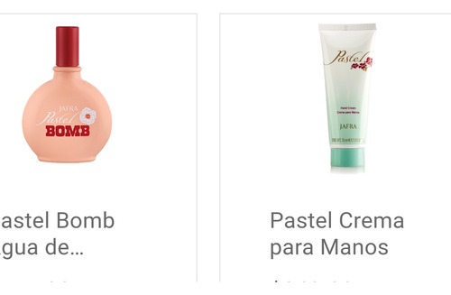 Kit Perfume Pastel Bomb Y Crema Pastel Para Manos By Jafra