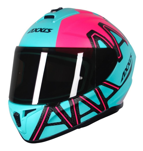 Capacete Axxis Draken Dekers Fosco Tiffany Lançamento