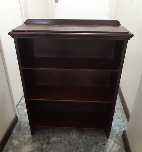 Biblioteca De Madera Maciza Marrón Oscuro (Usado)
