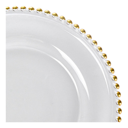 Plato De Cena De Cristal, Plato De Comida Occidental, Plato