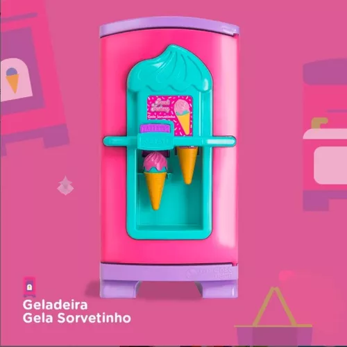 Brinquedo Sweet Fantasy Geladeira Gela Sorvetinho - Cardoso - Tem Tem  Digital