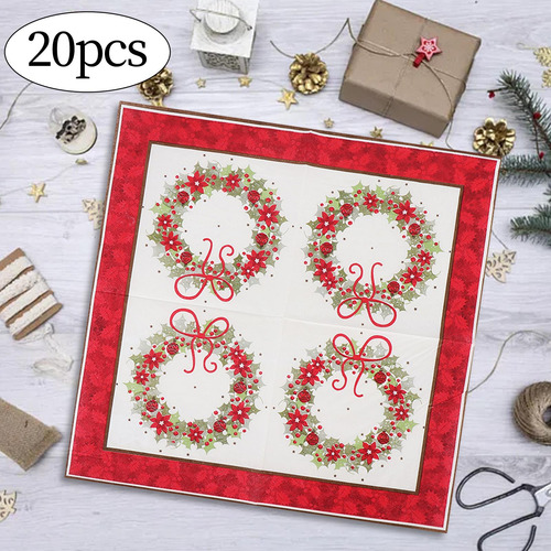 Servilletas De Papel Desechables Festivas Para Cenas -