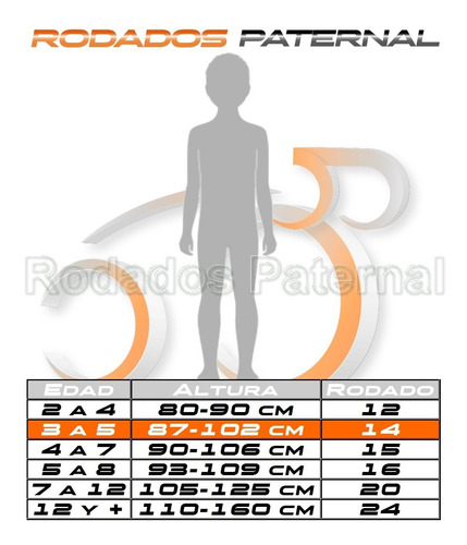 Imagen 3 de 6 de Bicicleta Rodado 14 Bmx Liviana Varon Niño Chico C/rueditas