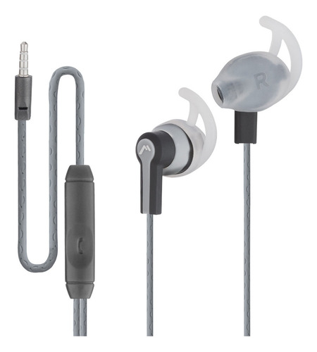 Audífonos Mitzu Mh-0090 - Manos Libres High End Con Sujetador Oido - Color Negro