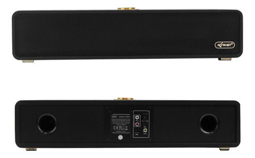 Soundbar Bluetooth 5.2 Caixa De Som 60w Rms 2 Canais Bivolt