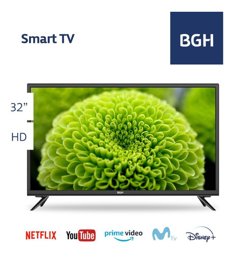 Imagen 4 de 8 de Smart Tv Bgh 32 Pne040257 Hd Led 100-240v