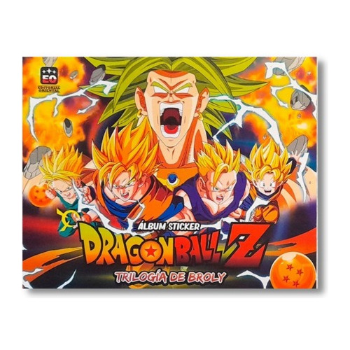 Álbum Dragon Ball Z Triología De Broly + Set Completo