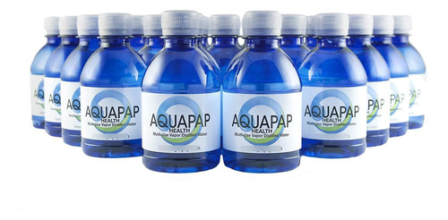 Paquete 24 Botellas 237 Ml Agua Cpap Destilada Vapor