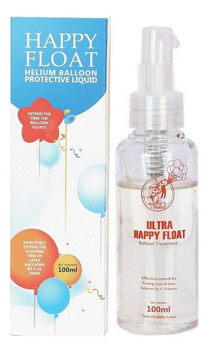 Happy Float Liquido Para Globos Bombas Fiestas Hi Float Dura