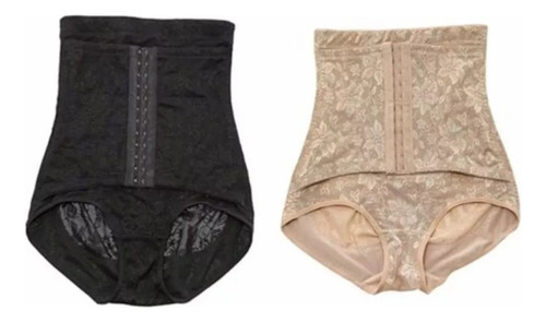 Faja Modeladora Reductora Enteriza Importada Con Ballenas Beige Xl