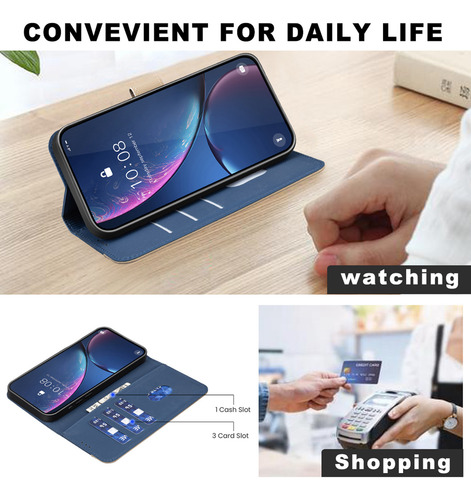 Funda De Piel Tipo Cartera Para Honor X8b X8c
