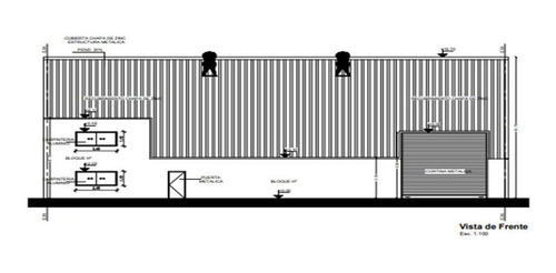 Imagen 5 de 7 de Deposito A Estrenar De 956 M2 Sobre Colectora Sur Km.76 - Campana