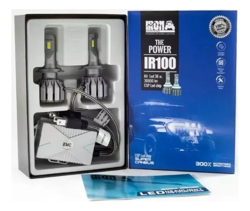 Kit Led Cree H7 Canbus Fiat Toro Cronos Argos 60.000 Lm Csp H7